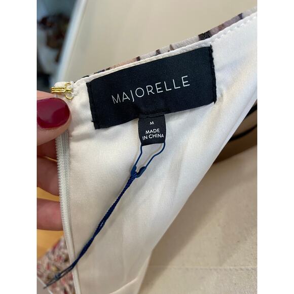 NEW Revolve Majorelle Maxi Dress Medium Talia Animal Leopard Print Side Slit - Picture 9 of 10